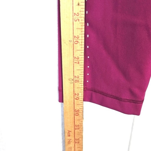 Lululemon Women Swift Speed 2 Legging Luxtreme Magenta Purple Stretch Reflective - Picture 3 of 11